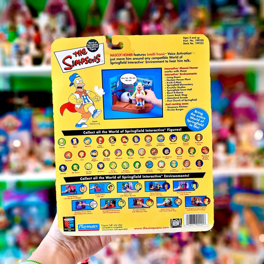 The Simpsons: World of Springfield - Mascot Homer Action Figure (2000s) - PopCultGang