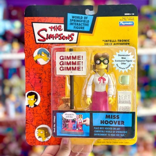 The Simpsons: World of Springfield - Miss Hoover Action Figure (2000s) - PopCultGang