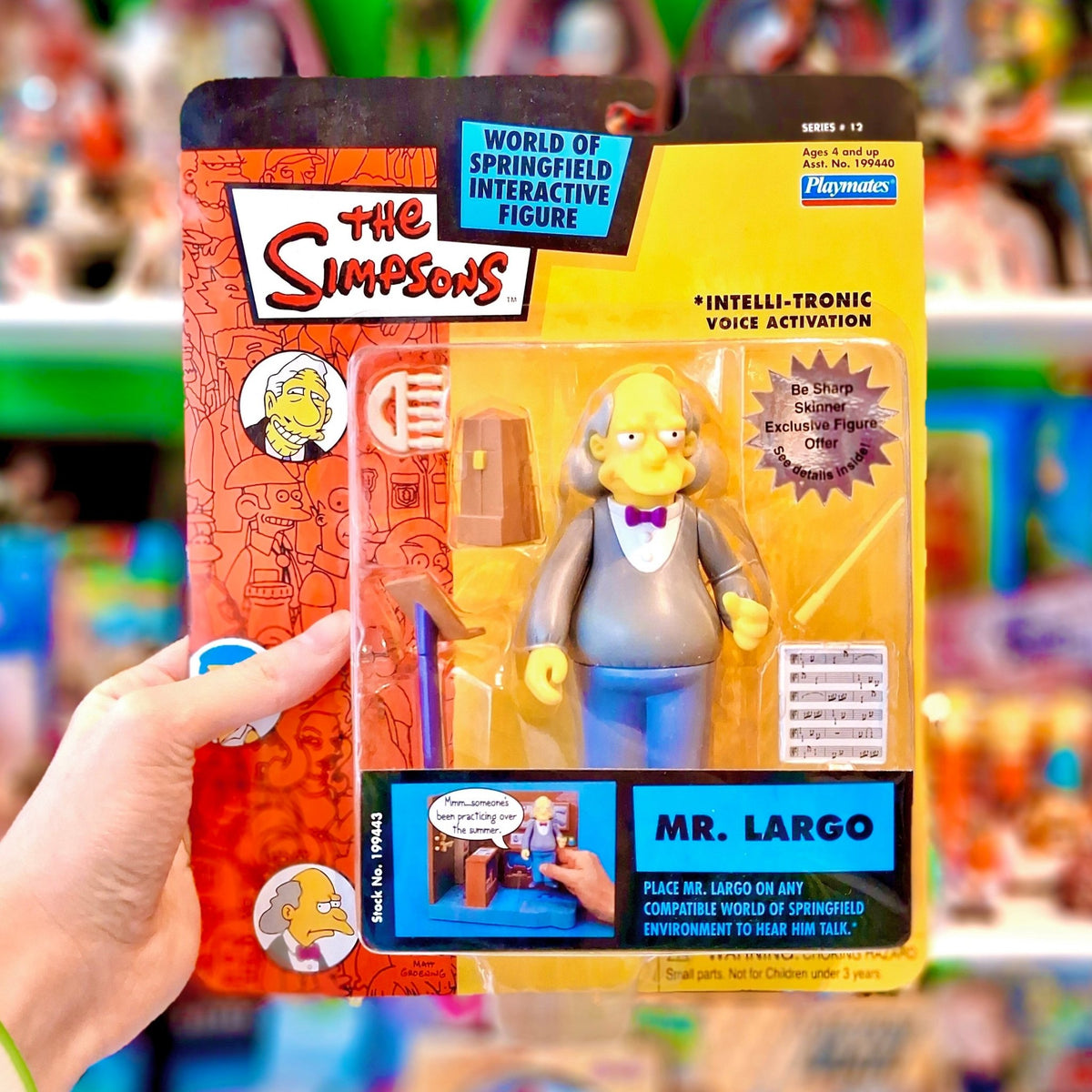The Simpsons: World of Springfield - Mr. Largo Action Figure (2000s) - PopCultGang