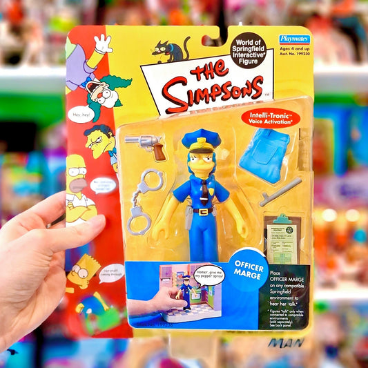 The Simpsons: World of Springfield - Officer Marge Action Figure (2000s) - PopCultGang