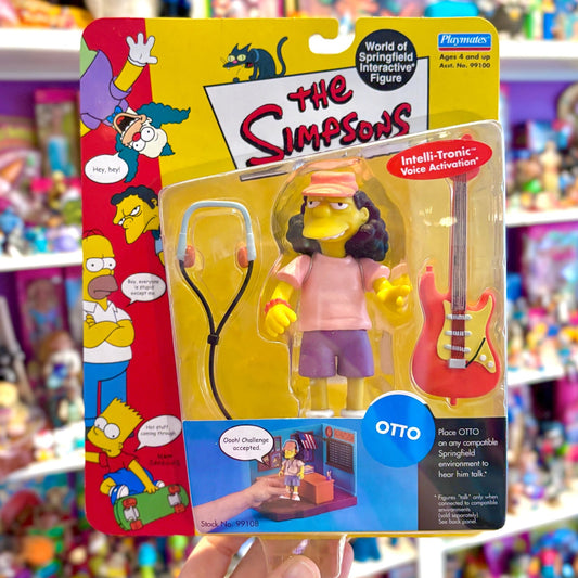 The Simpsons: World of Springfield - Otto Action Figure (2000s) - PopCultGang