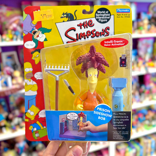 The Simpsons: World of Springfield - Prison Sideshow Bob Action Figure (2000s) - PopCultGang
