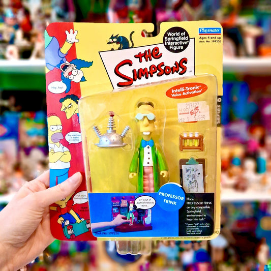The Simpsons: World of Springfield - Professor Frink Action Figure (2000s) - PopCultGang