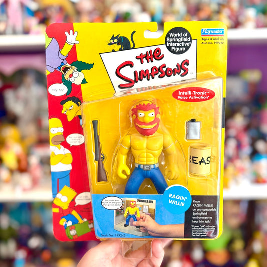 The Simpsons: World of Springfield - Ragin' Willie Action Figure (2000s) - PopCultGang