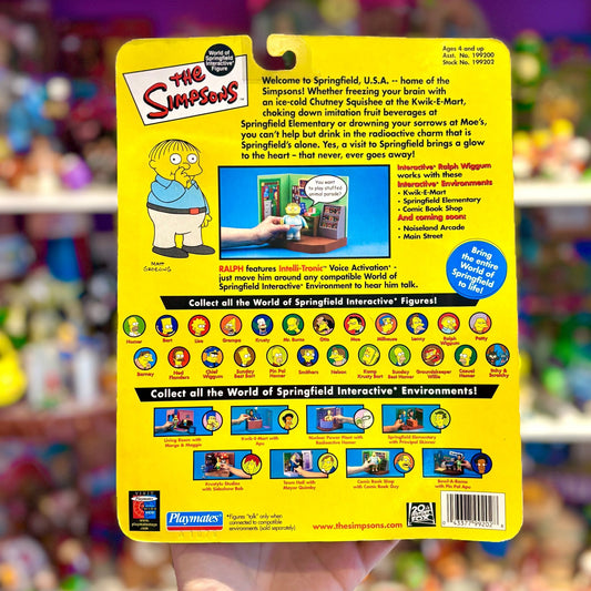 The Simpsons: World of Springfield - Ralph Wiggum Action Figure (2000s) - PopCultGang
