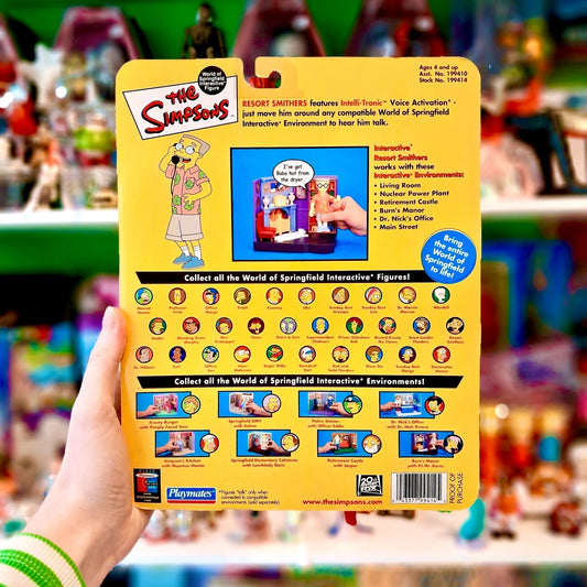 The Simpsons: World of Springfield - Resort Smithers Action Figure (2000s) - PopCultGang