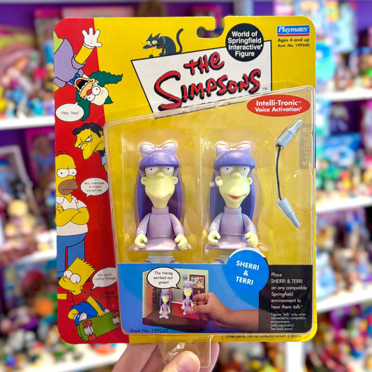 The Simpsons: World of Springfield - Sherri and Terri Action Figure (2000s) - PopCultGang