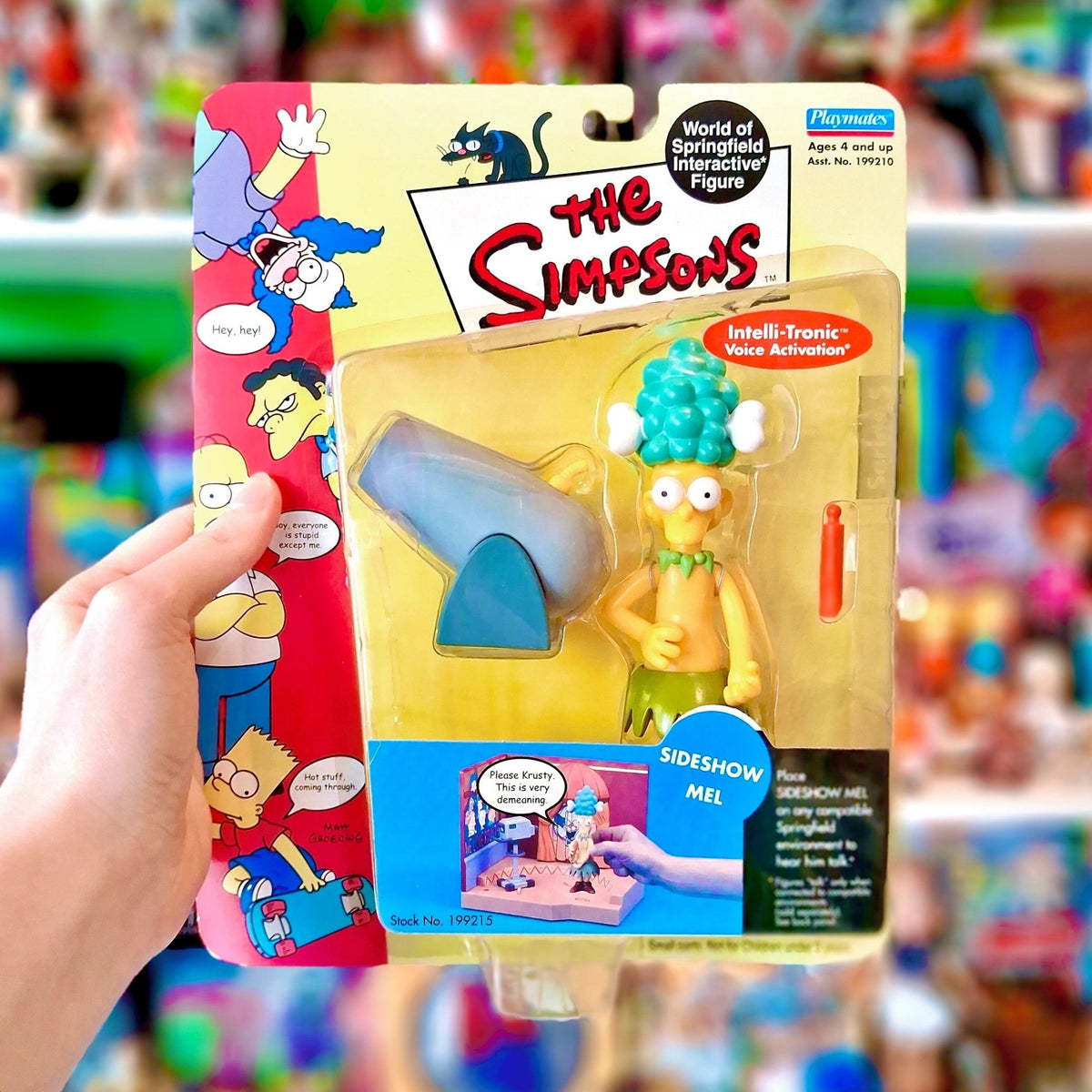 The Simpsons: World of Springfield - Sideshow Mel Action Figure (2000s) - PopCultGang