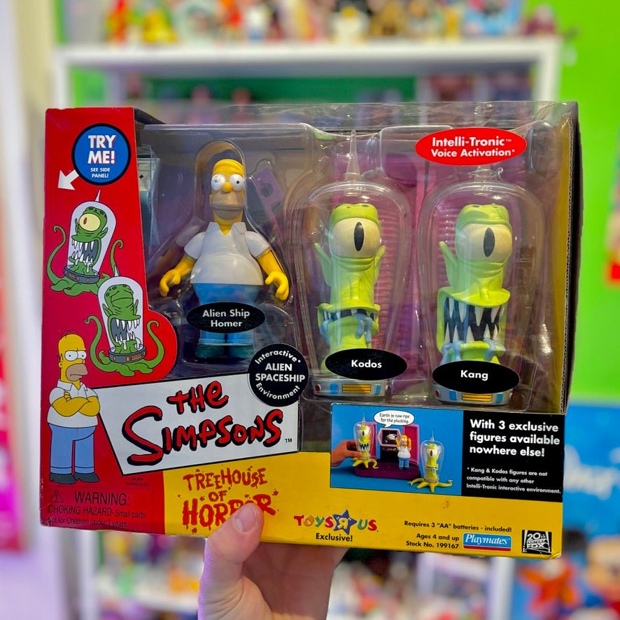 The Simpsons: World of Springfield - Treehouse of Horror Alien Space Ship (MOC, Playmates, 2000s) - PopCultGang