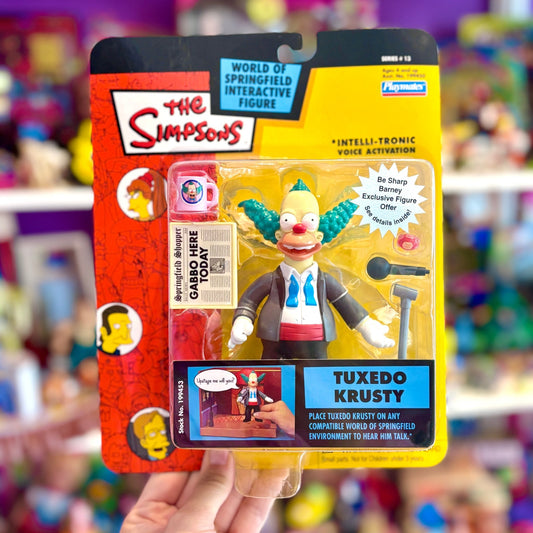 The Simpsons: World of Springfield - Tuxedo Krusty Action Figure (2000s) - PopCultGang