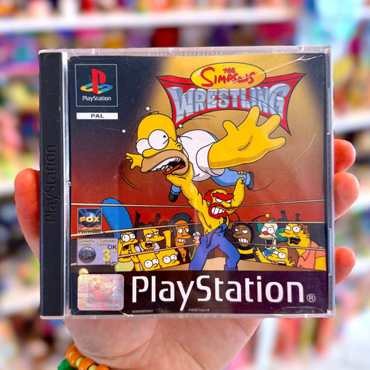 The Simpsons Wrestling (PS1) - PopCultGang