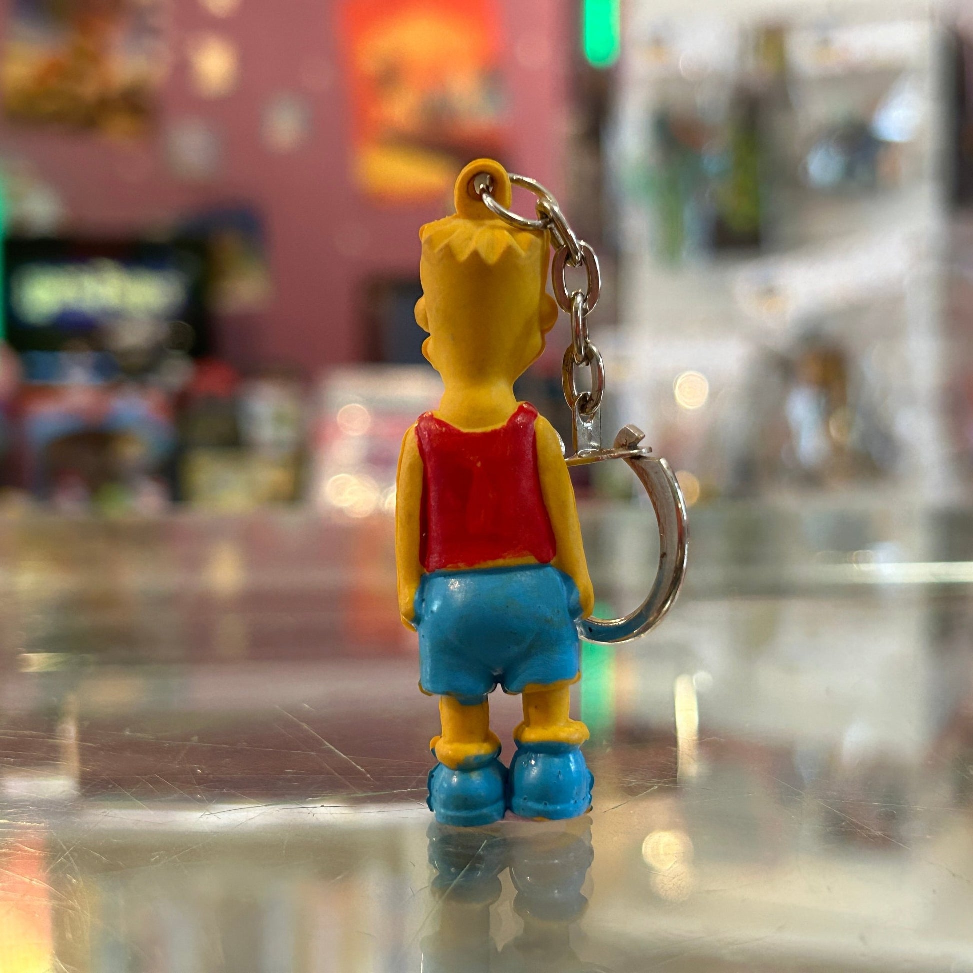 The Simspsons: Bart Simpson Bootleg Keychain (90s) - PopCultGang