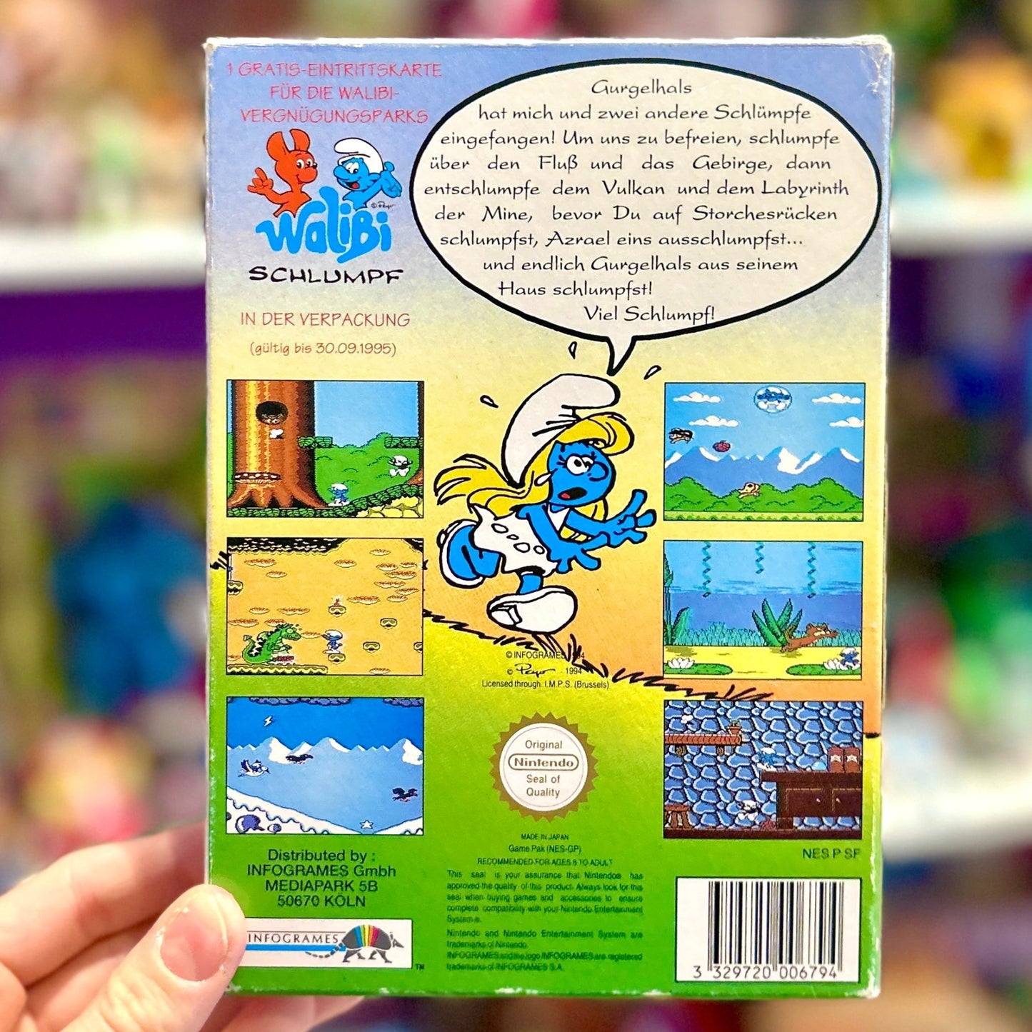 The Smurfs (CIB, NES) - PopCultGang