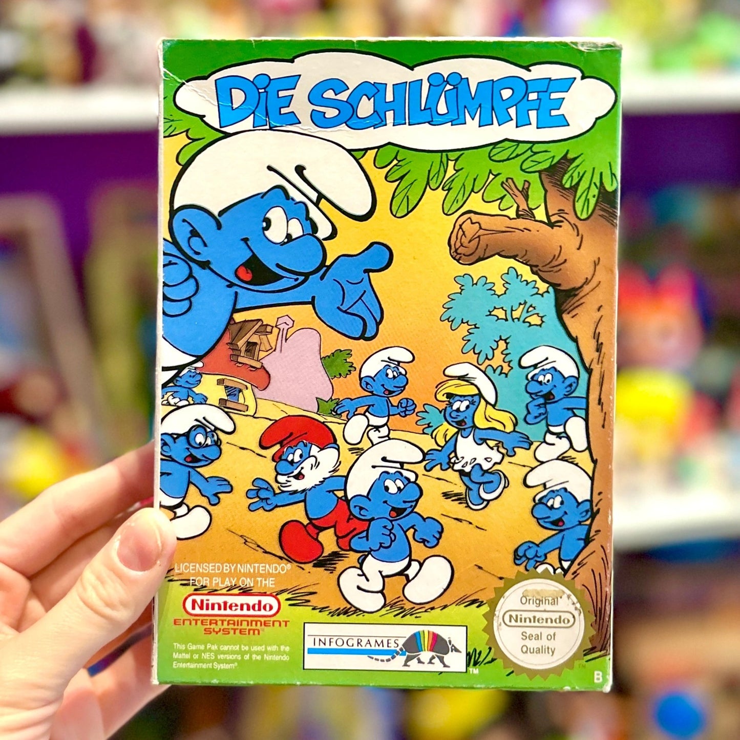 The Smurfs (CIB, NES) - PopCultGang