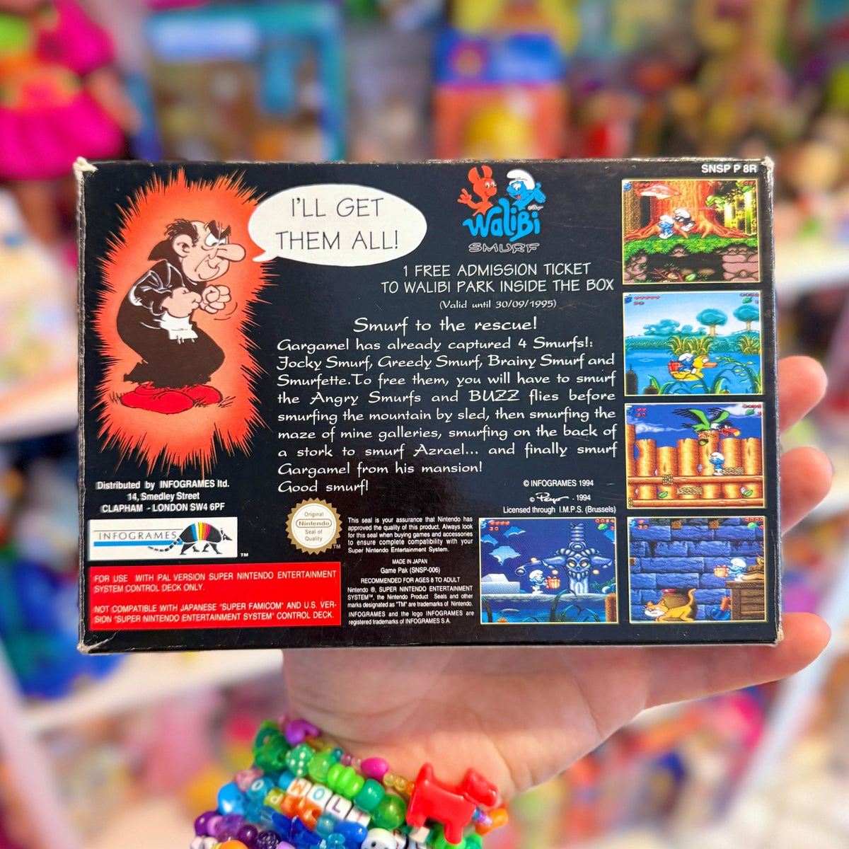 The Smurfs (CIB, SNES) - PopCultGang