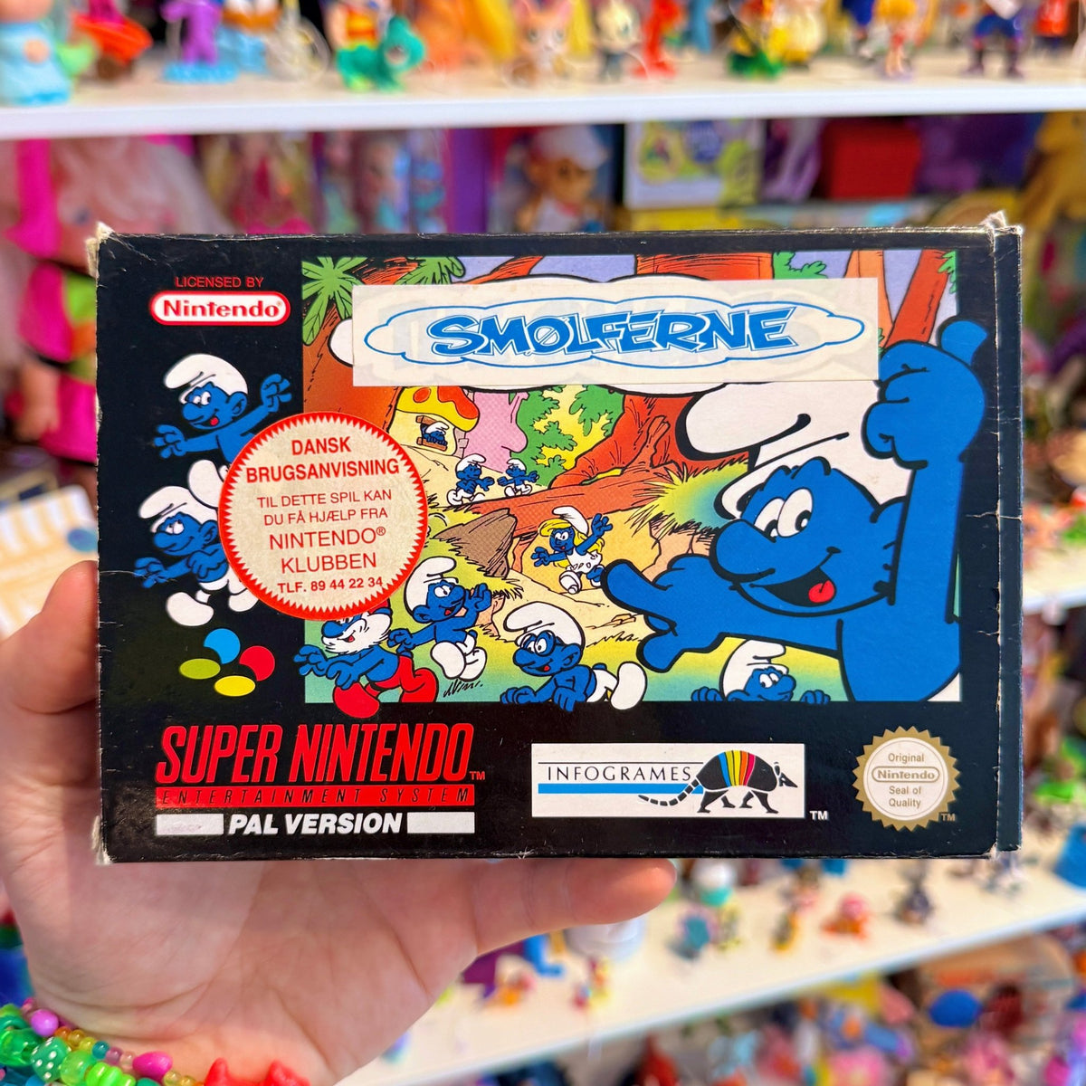 The Smurfs (CIB, SNES) - PopCultGang