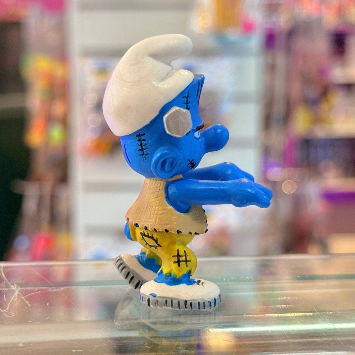 The Smurfs: Frankenstein’s Monster Smurf PVC Figure (Schleich, 2005) - PopCultGang