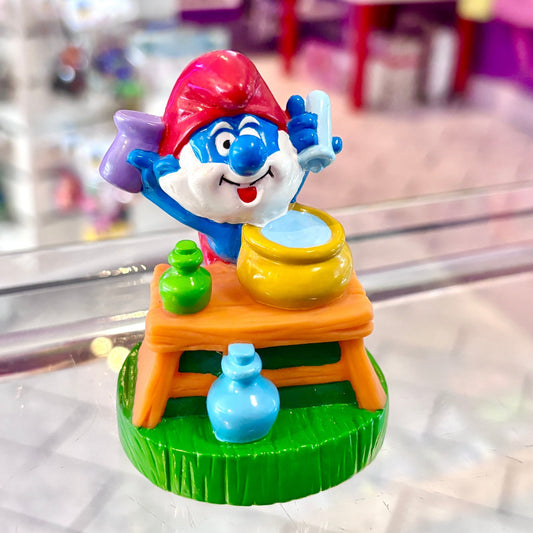 The Smurfs: Papa Smurf Laboratory PVC Figure (90s) - PopCultGang