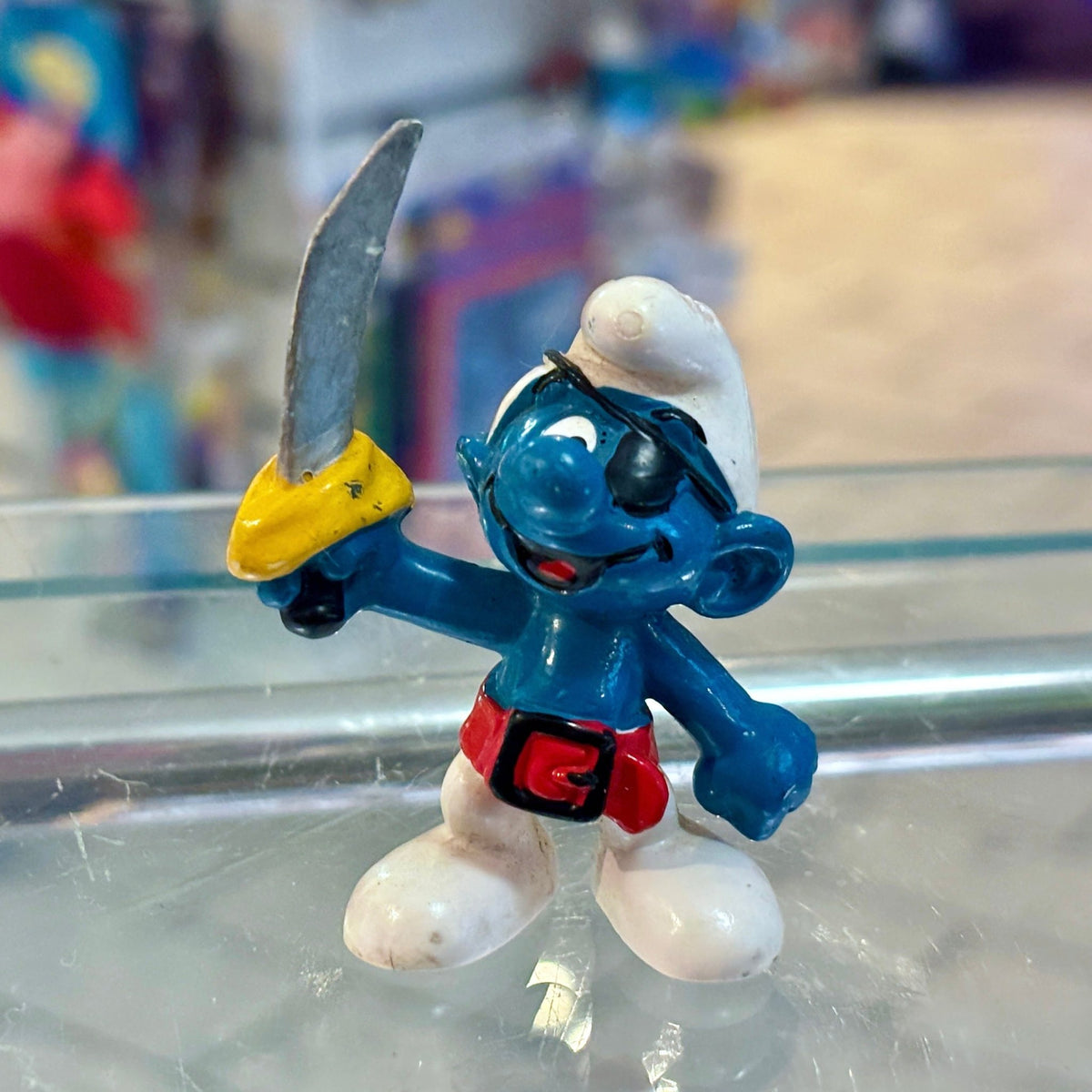 The Smurfs: Pirate Smurf PVC Figure #20104 (Peyo, 1978) - PopCultGang