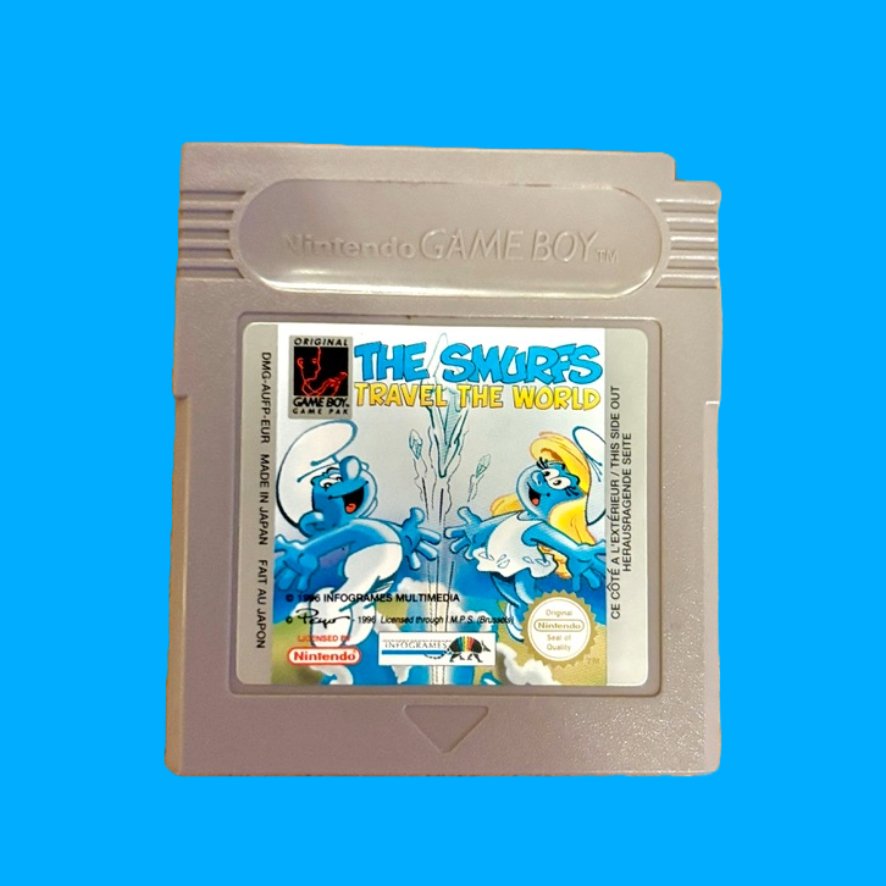 The Smurfs Travel The World (Gameboy) - PopCultGang