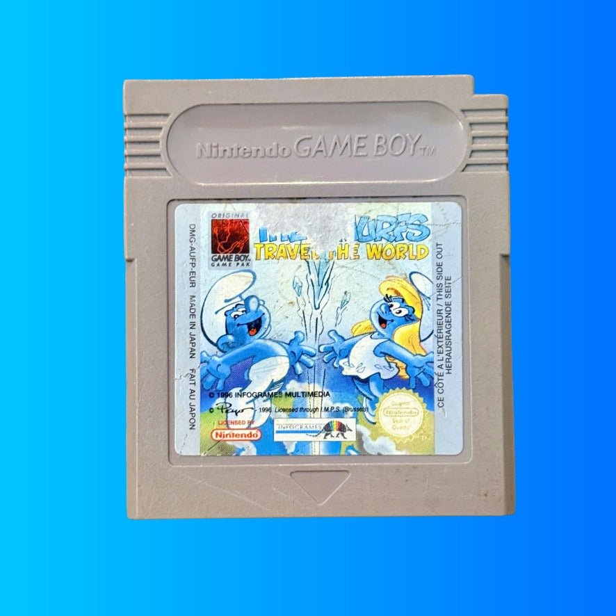 The Smurfs Travel The World (Gameboy) - PopCultGang