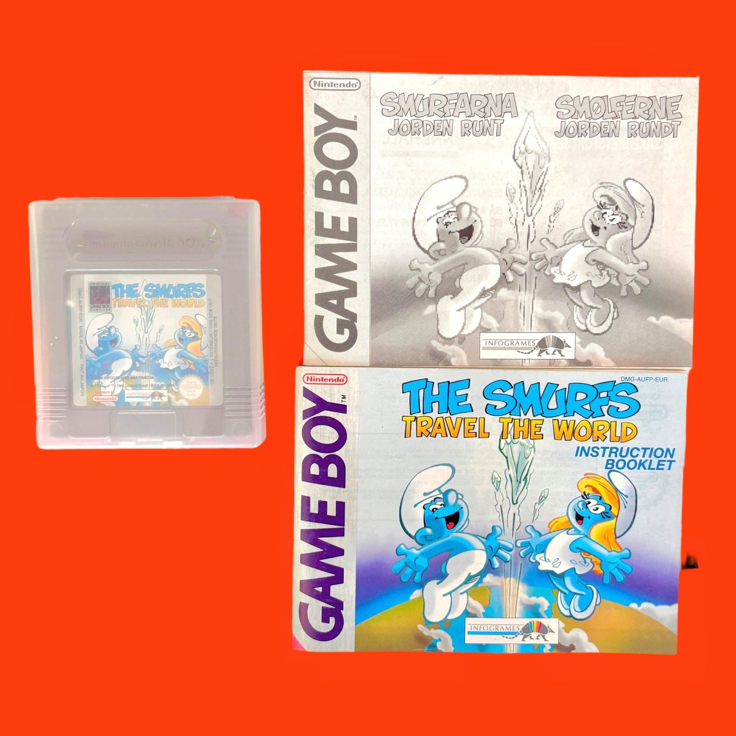 The Smurfs Travel The World (Gameboy) - PopCultGang