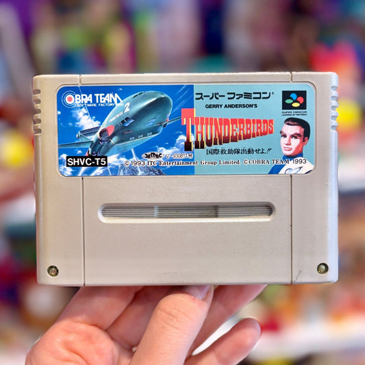 Thunderbirds (Super Famicom) - PopCultGang