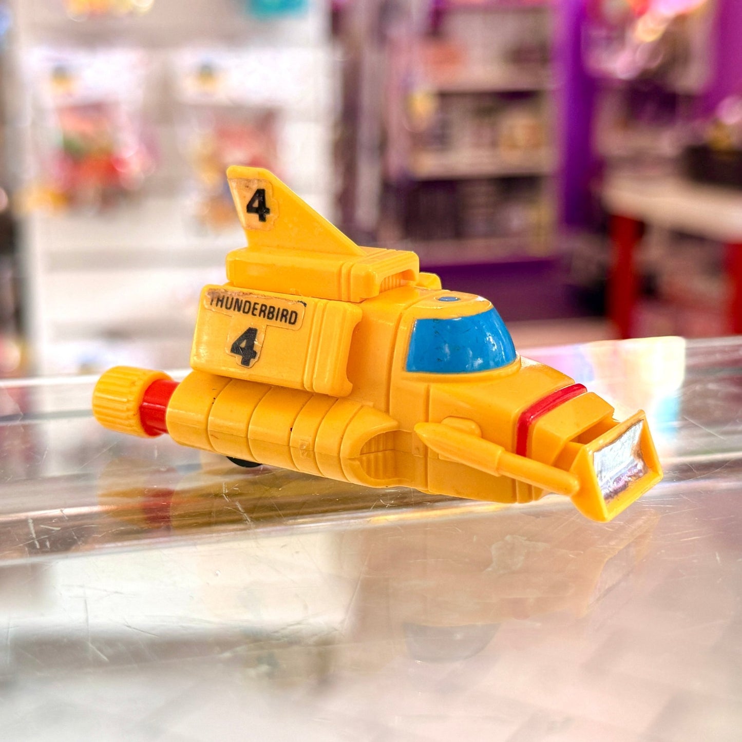 Thunderbirds: Thunderbird 4 Ship Pull Back Car (90s) - PopCultGang