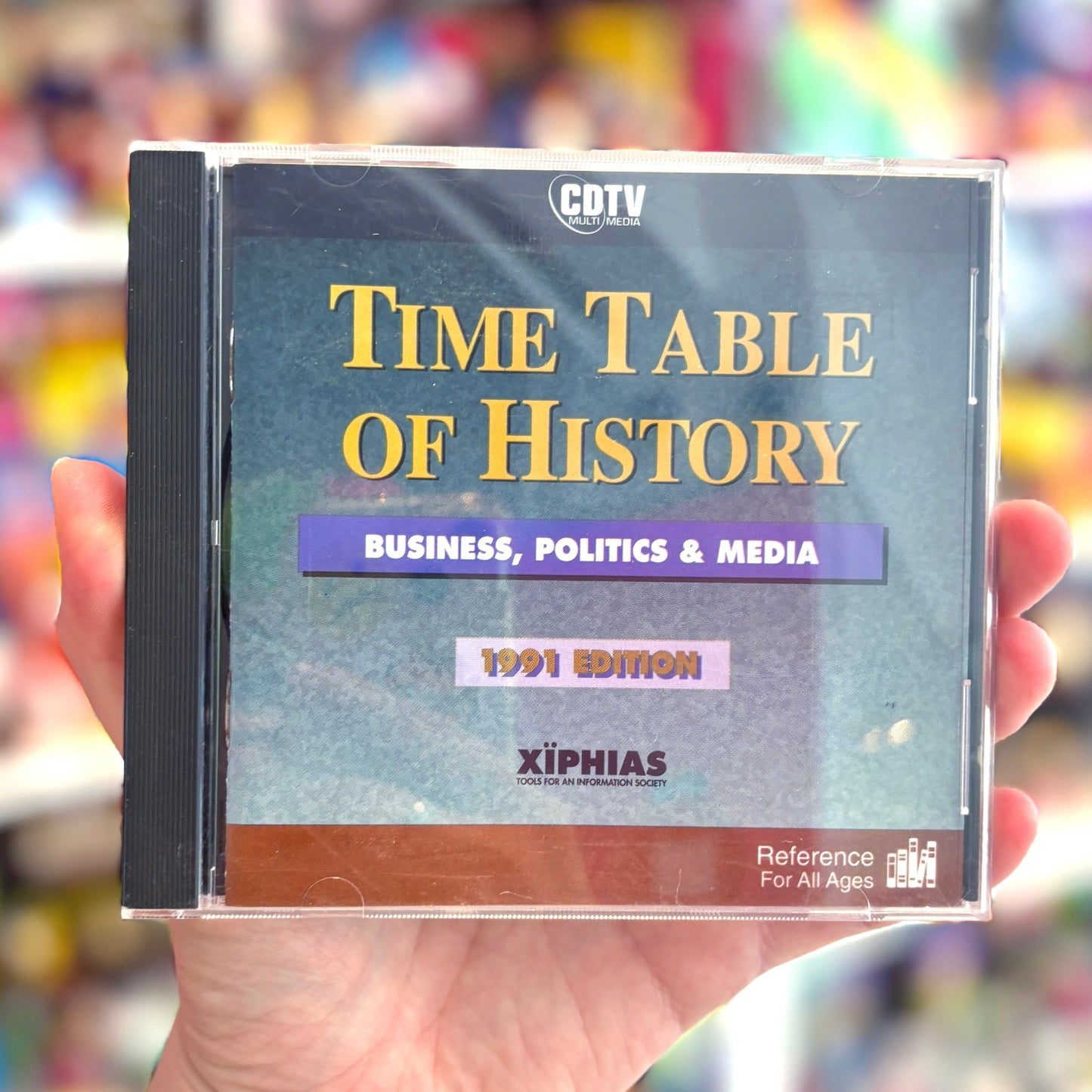 Time Table of History: Business, Politics - 1991 Edition (Amiga CDTV) - PopCultGang