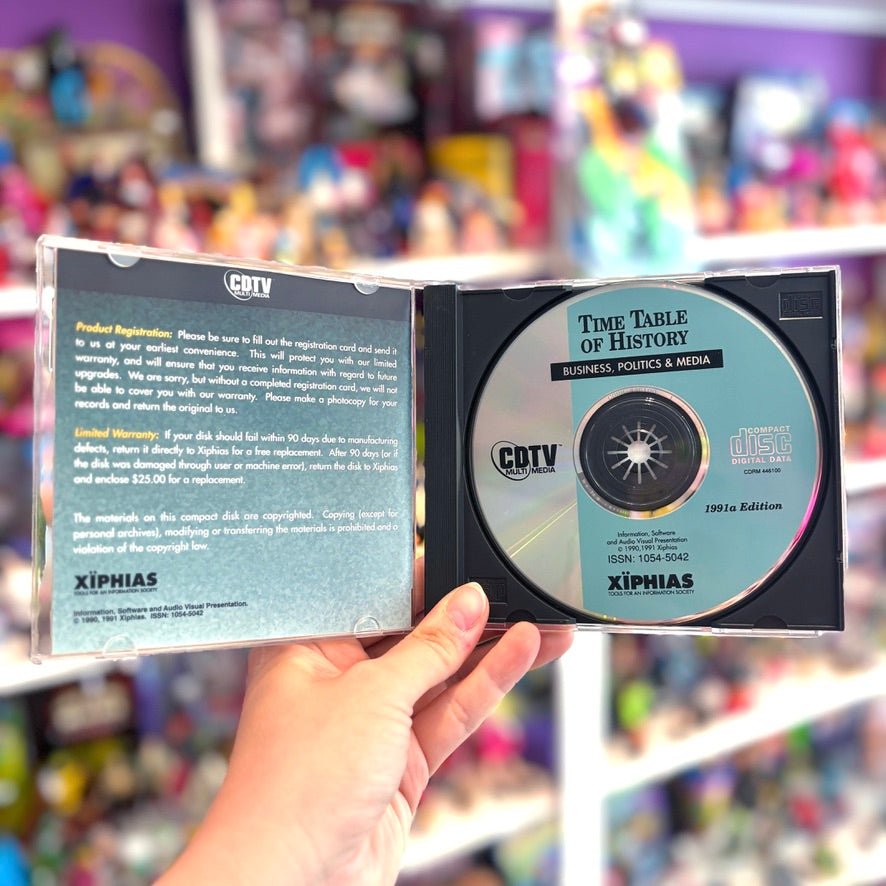 Time Table of History: Business, Politics - 1991 Edition (Amiga CDTV) - PopCultGang