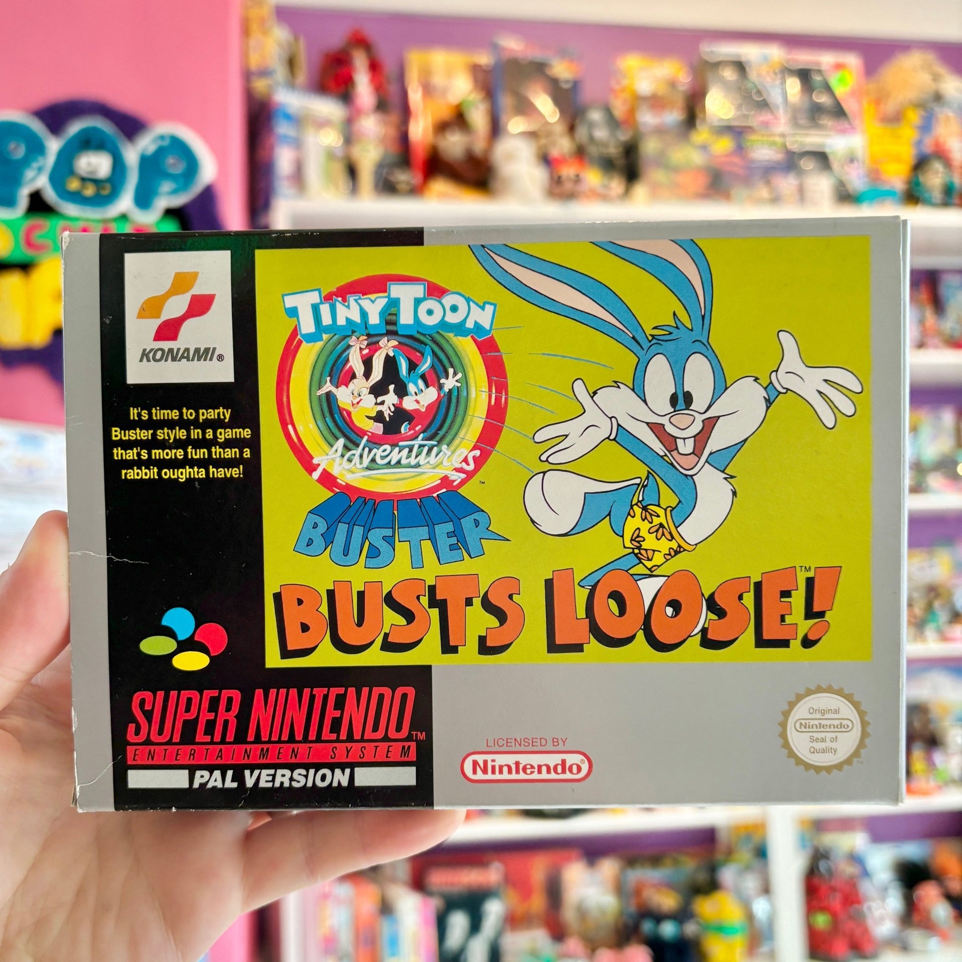 Tiny Toons Adventures: Buster Busts Loose (SNES, CIB) - PopCultGang