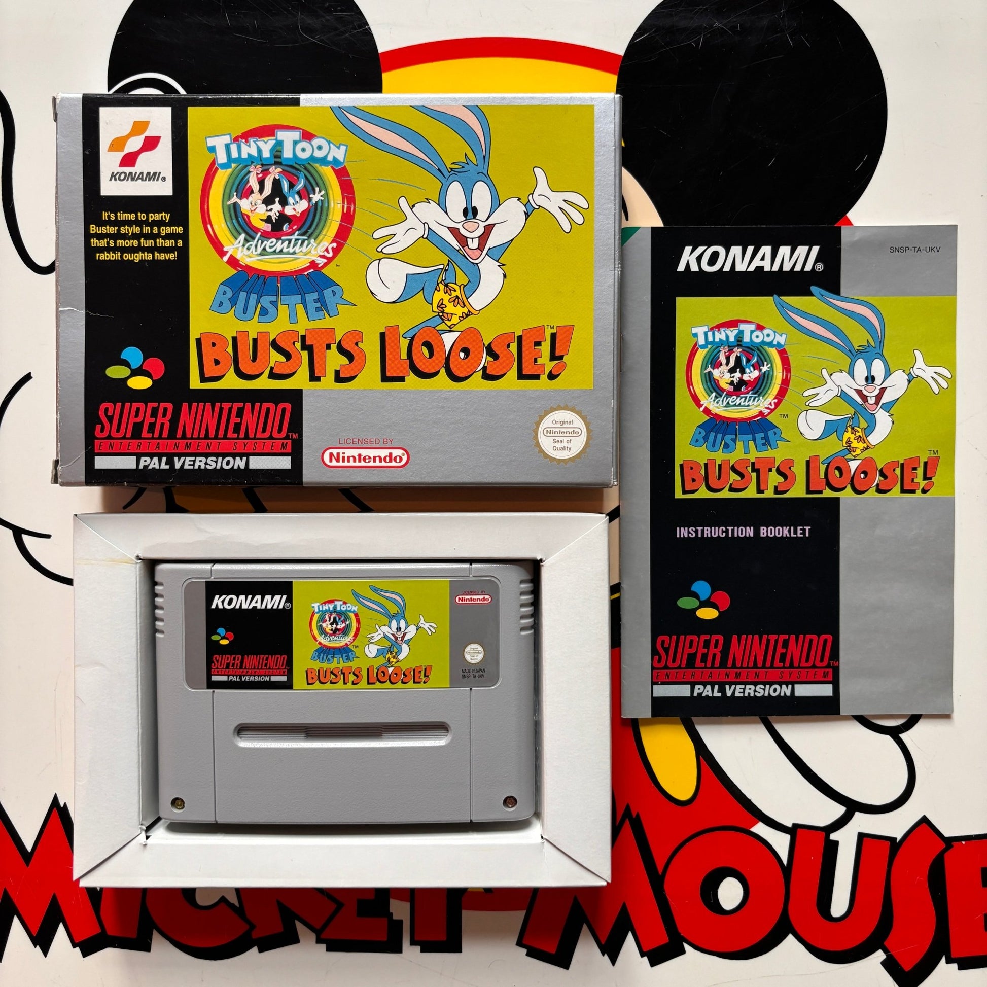 Tiny Toons Adventures: Buster Busts Loose (SNES, CIB) - PopCultGang