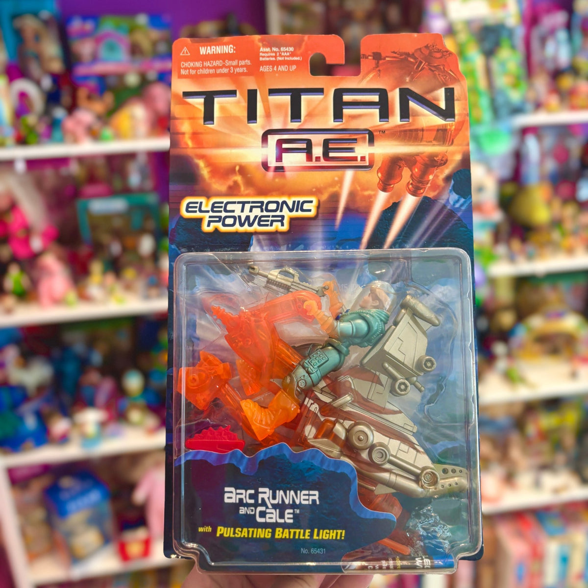 Titan A.E. - Arc Runner And Cable Action Figure (MOC, Hasbro, 2000) - PopCultGang