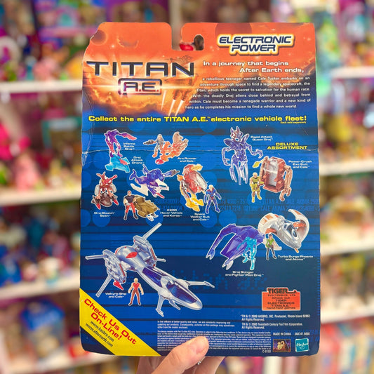 Titan A.E. - Deluxe Power-Crush Exo Suit And Cable Action Figure (MOC, Hasbro, 2000) - PopCultGang