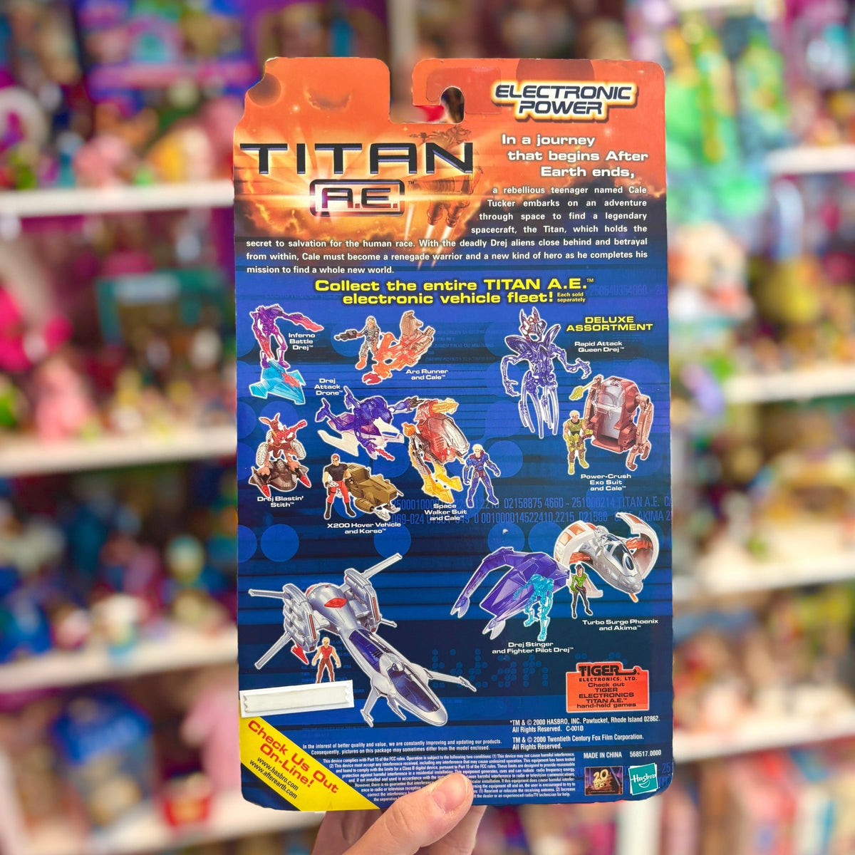 Titan A.E. - Drej Attack Drone Action Figure (MOC, Hasbro, 2000) - PopCultGang