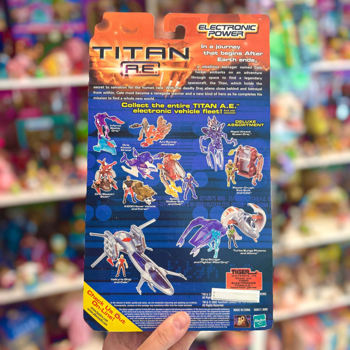 Titan A.E. - Inferno Battle Drej Action Figure (MOC, Hasbro, 2000) - PopCultGang