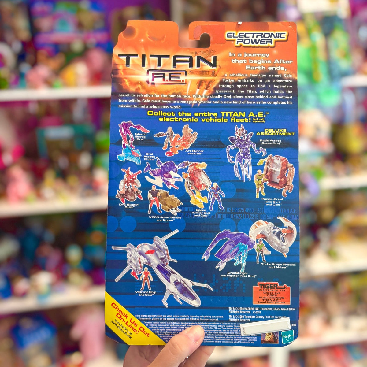 Titan A.E. - X200 Hover Vehicle And Korso Action Figure (MOC, Hasbro, 2000) - PopCultGang