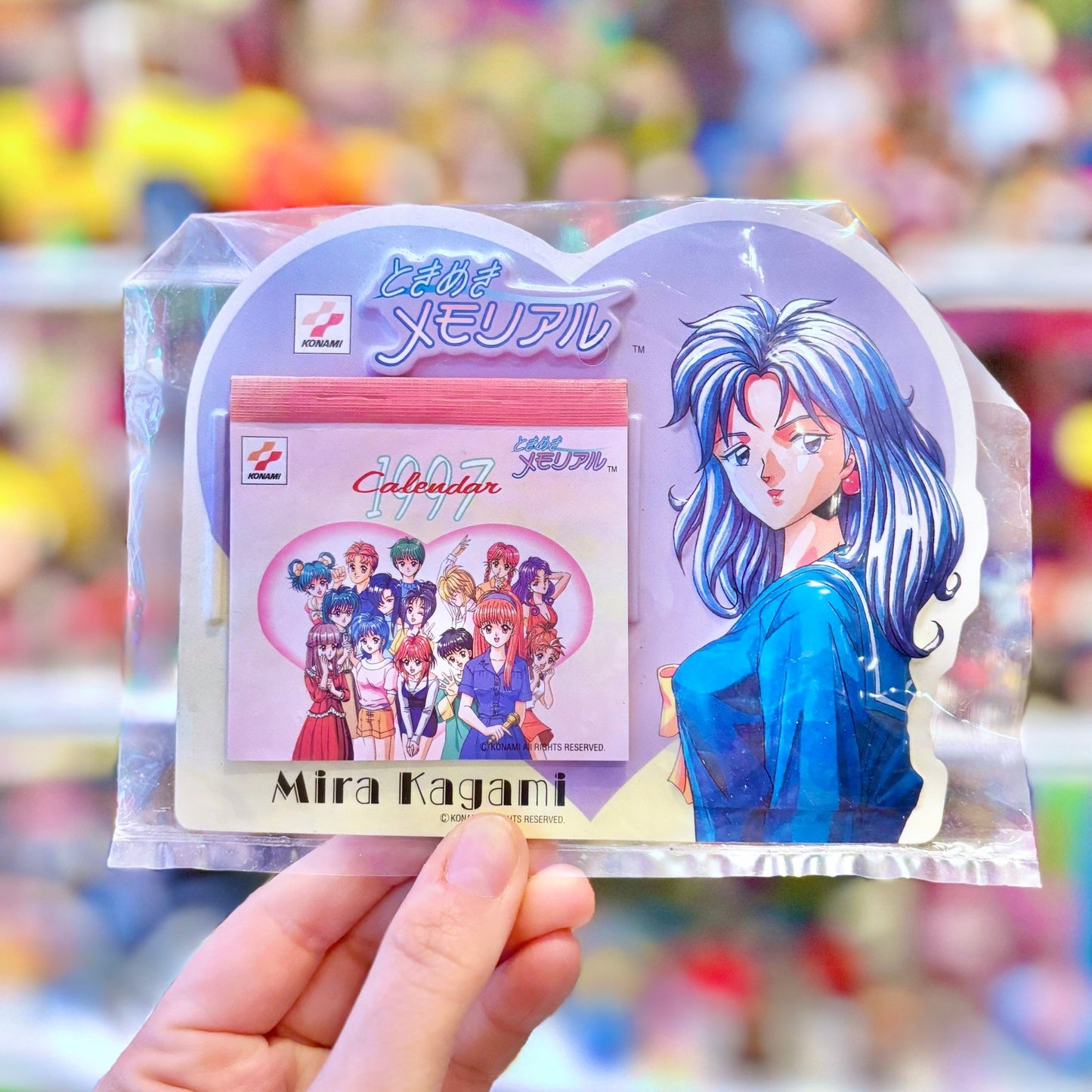 Tokimeki Memorial Mira Kagami Calendar (Konami, 90s) - PopCultGang