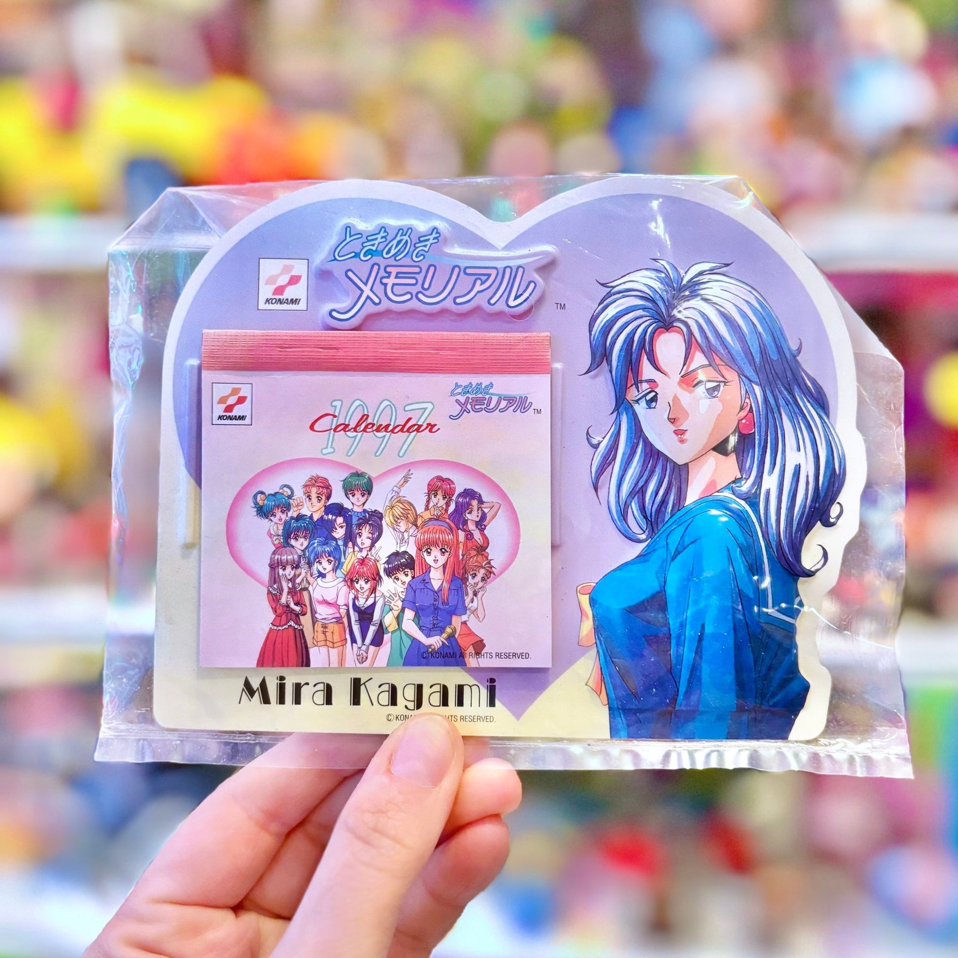 Tokimeki Memorial Mira Kagami Calendar (Konami, 90s) - PopCultGang