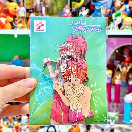 Tokimeki Memorial Yumi Saotome Keychain (Konami, 90s) - PopCultGang