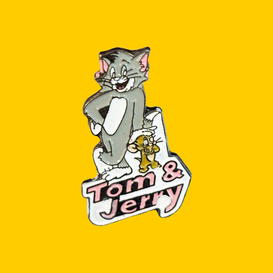 Tom And Jerry Enamel Pin (80s) - PopCultGang