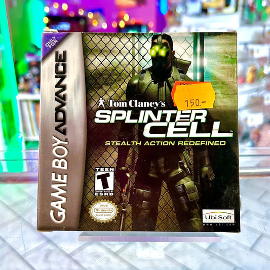 Tom Clancy's Splinter Cell (CIB, Gameboy Advance) - PopCultGang