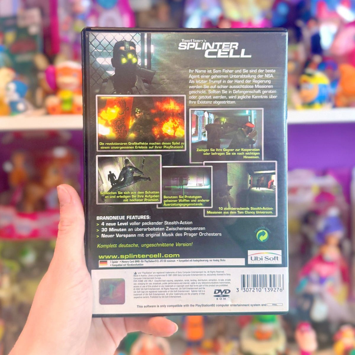 Tom Clancy's Splinter Cell (Platinum, PS2) - PopCultGang