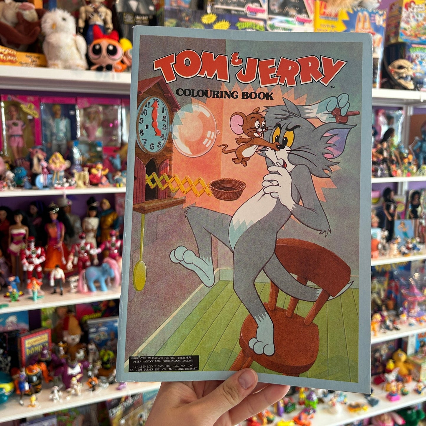 Tom & Jerry Colouring Book - PopCultGang