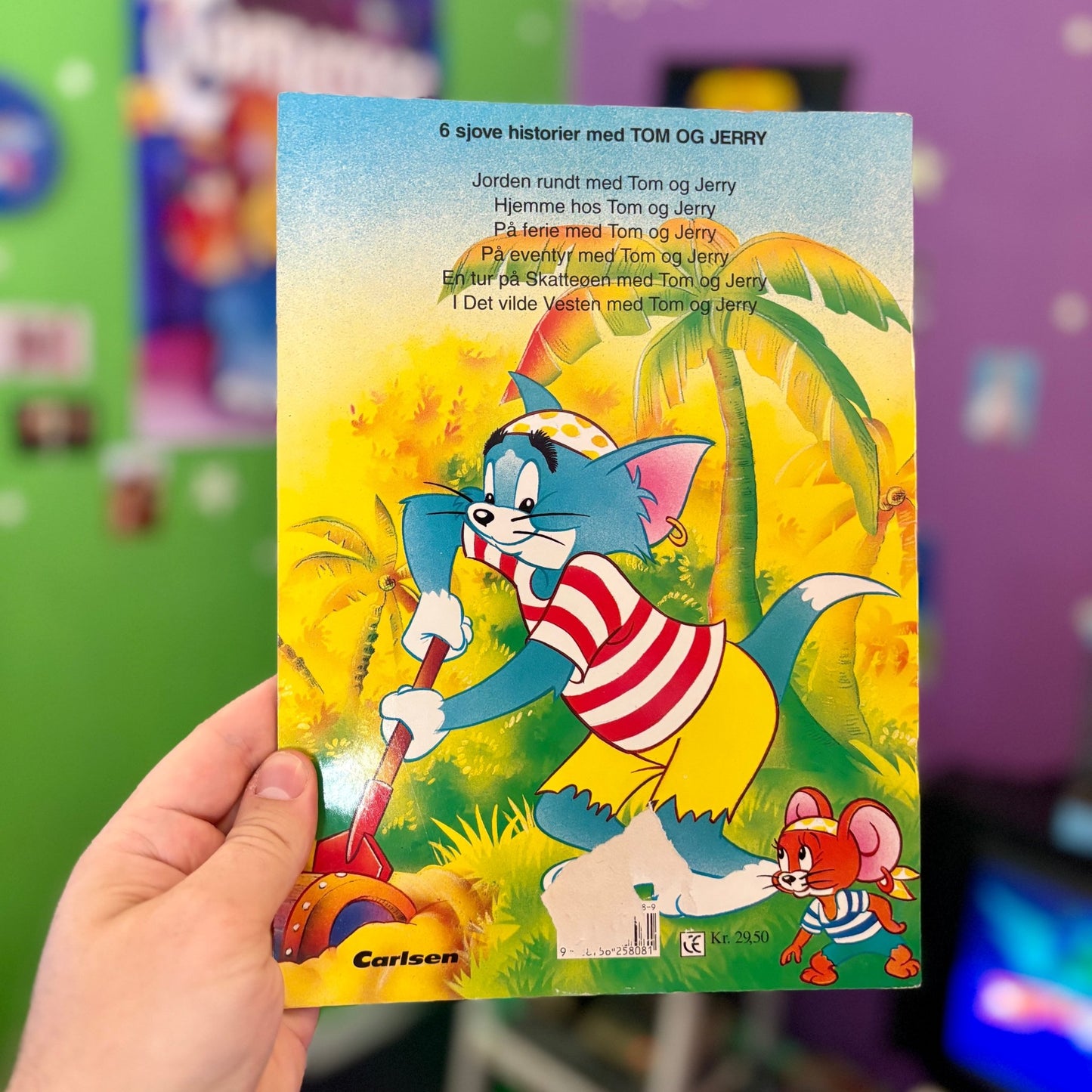 Tom & Jerry: En Tur På Skatteøen (book) - PopCultGang