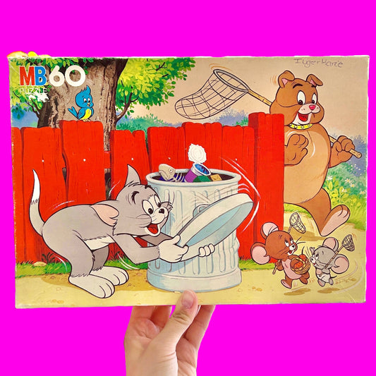 Tom & Jerry Puzzle (60 pieces, 80s) - PopCultGang