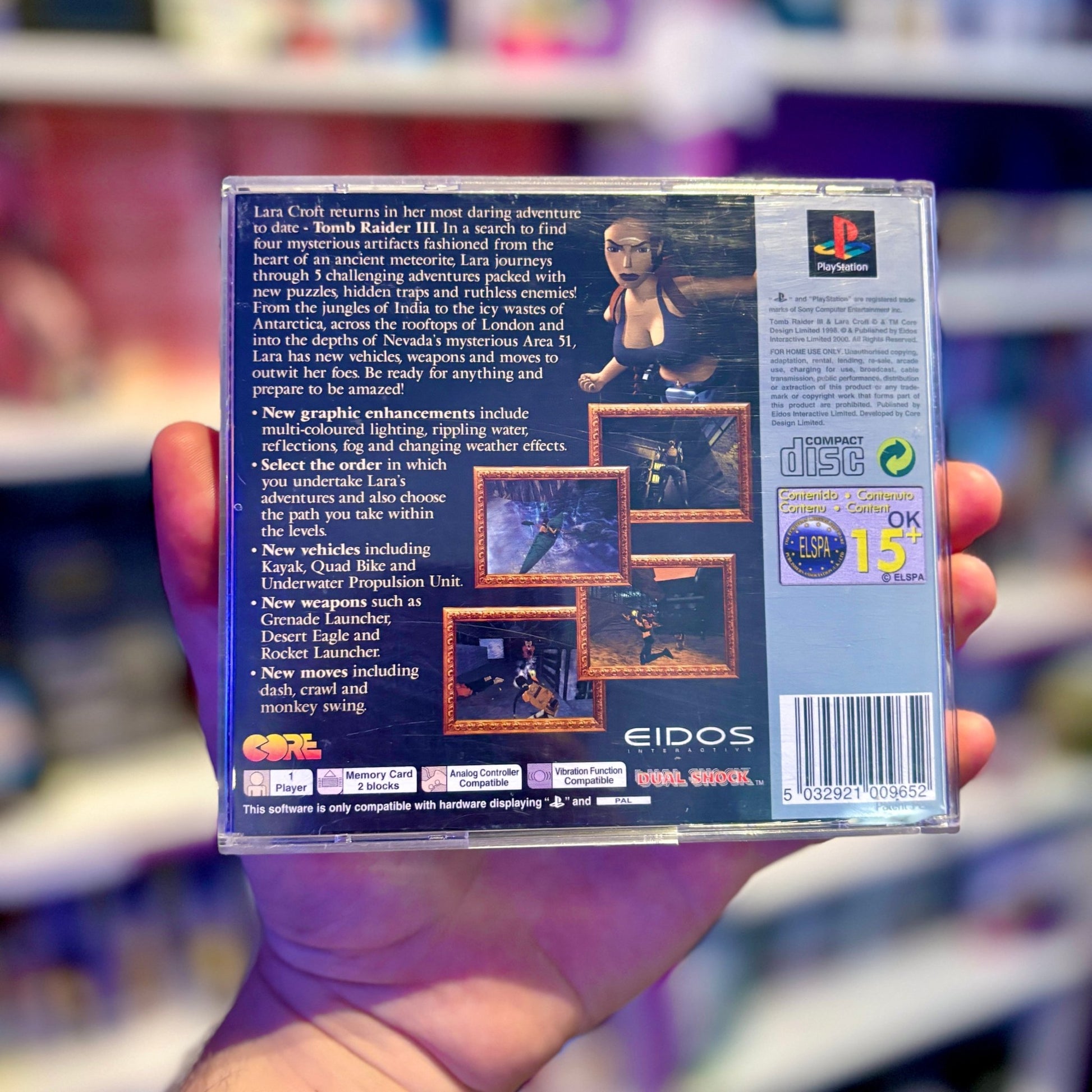 Tomb Raider 3 (PS1) - PopCultGang