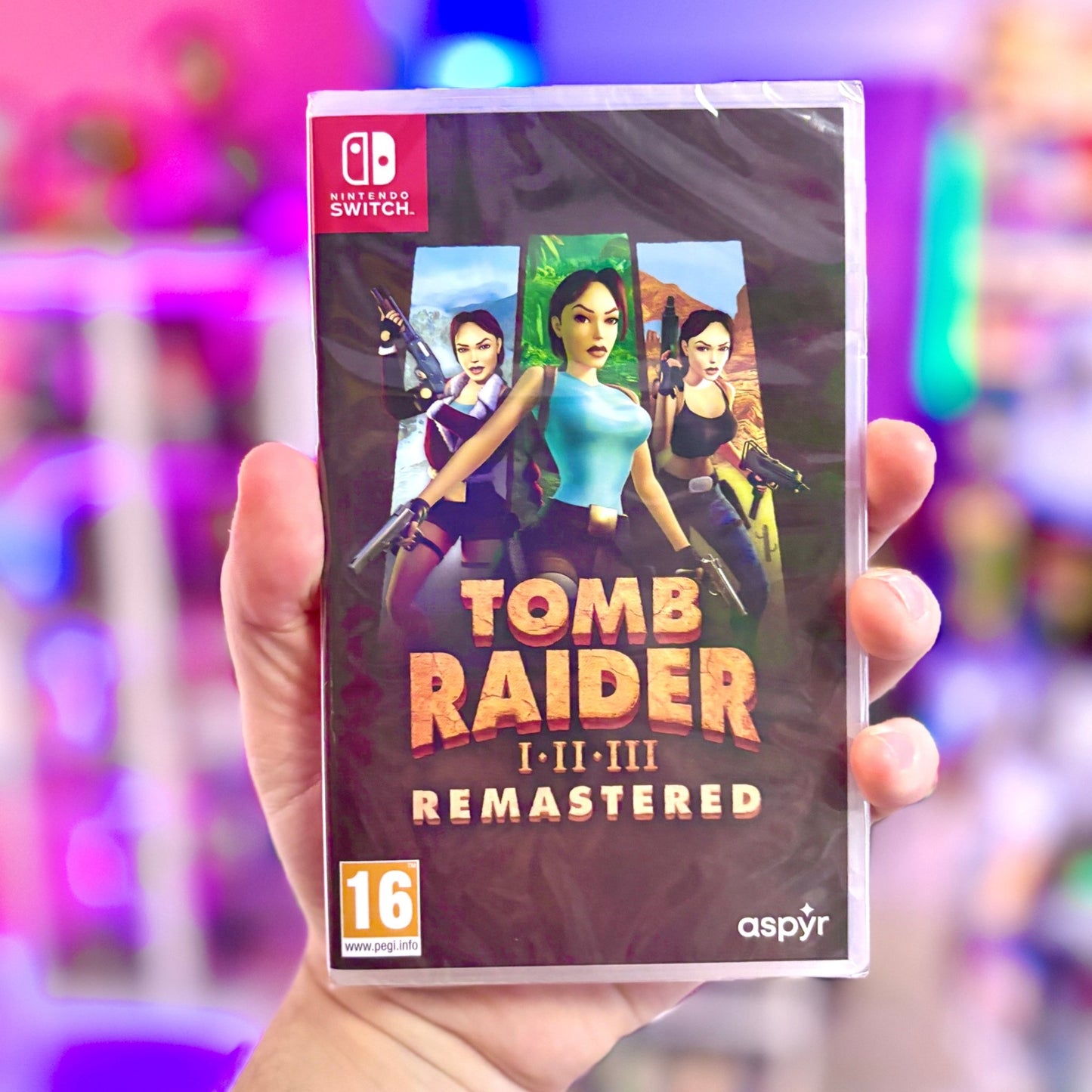 Tomb Raider I - III Remastered (Nintendo Switch) - PopCultGang