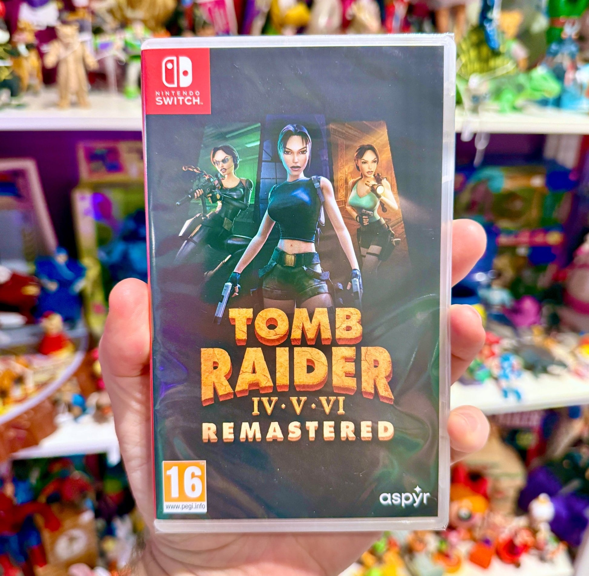 Tomb Raider IV - VI Remastered Starring Laracroft (Nintendo Switch) - PopCultGang