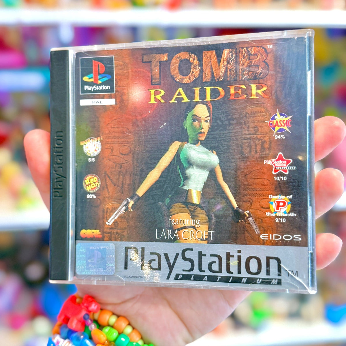 Tomb Raider (Platinum, PS1) - PopCultGang